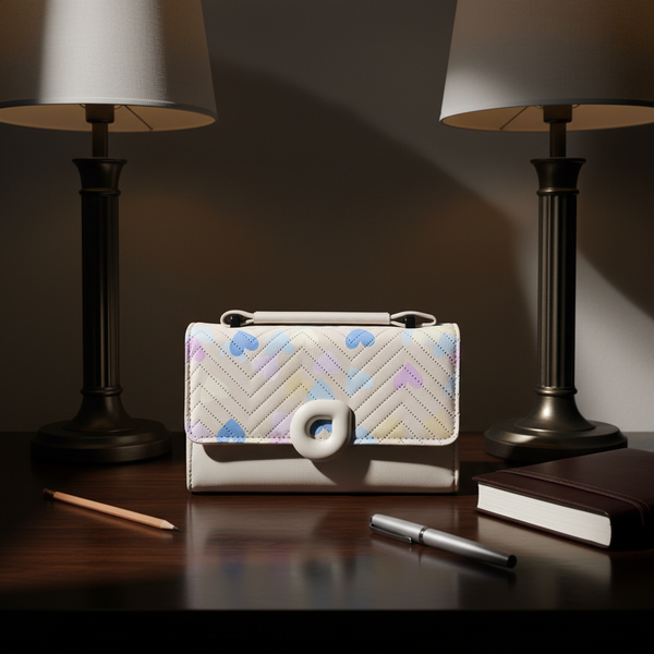 Pastel Hearts Pouch