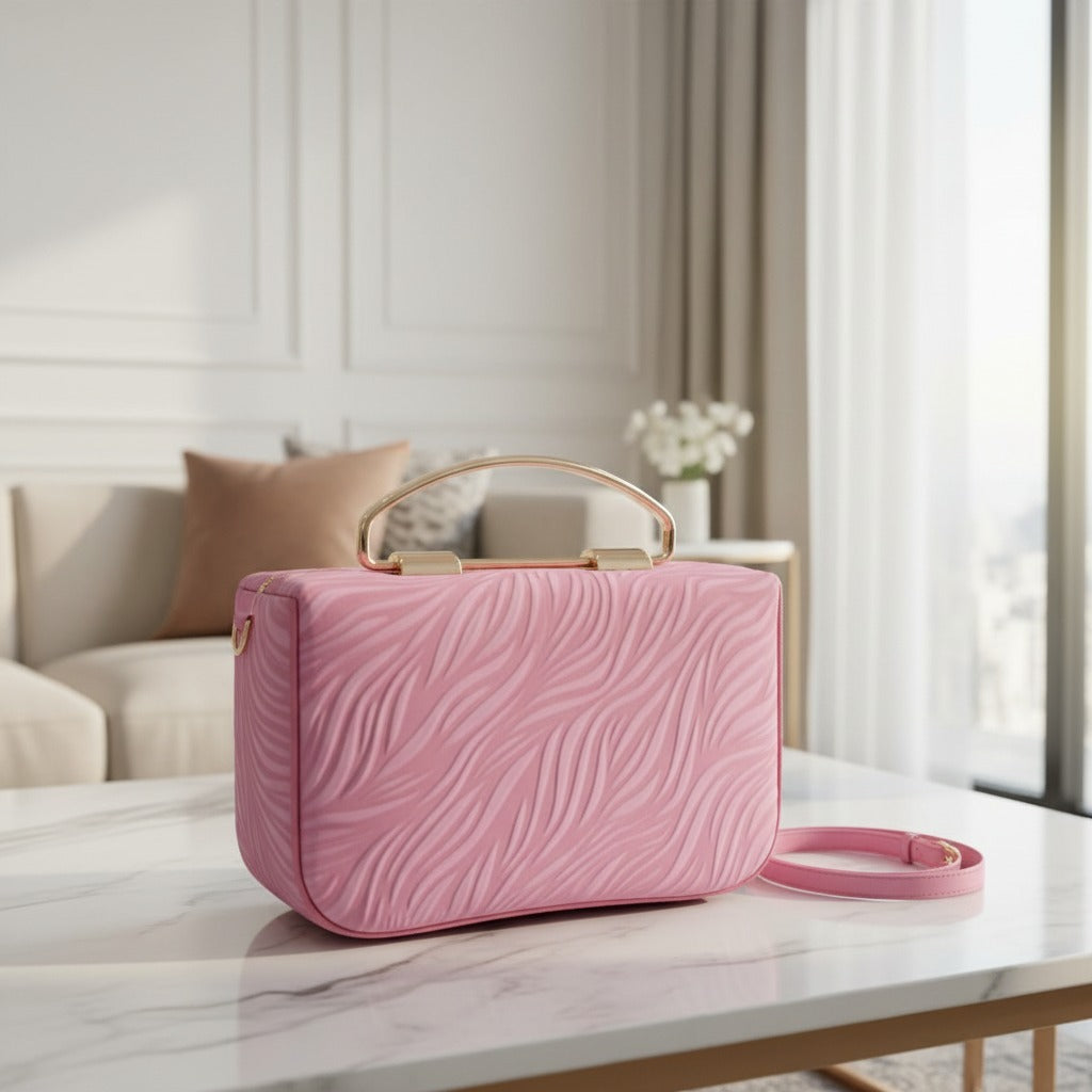 Pastel Pink Crossbody Bag