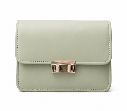 Sage Luxe Clutch