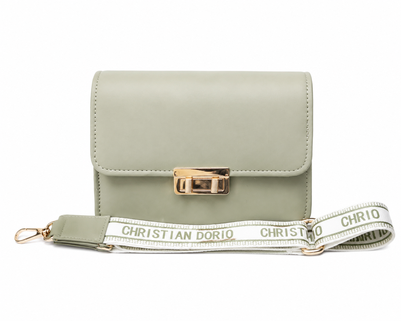 Sage Luxe Clutch