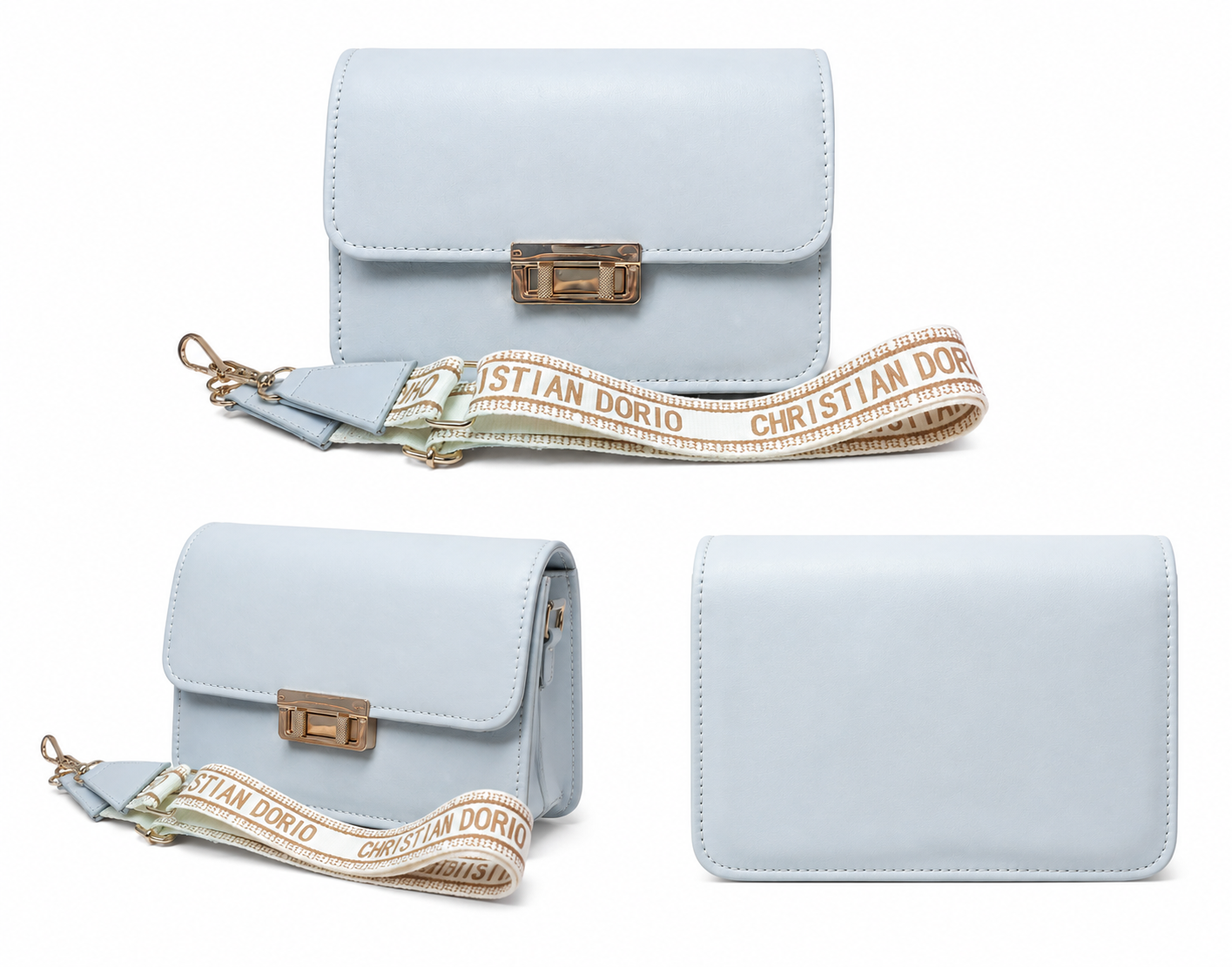 Sky Mist Elegance Clutch