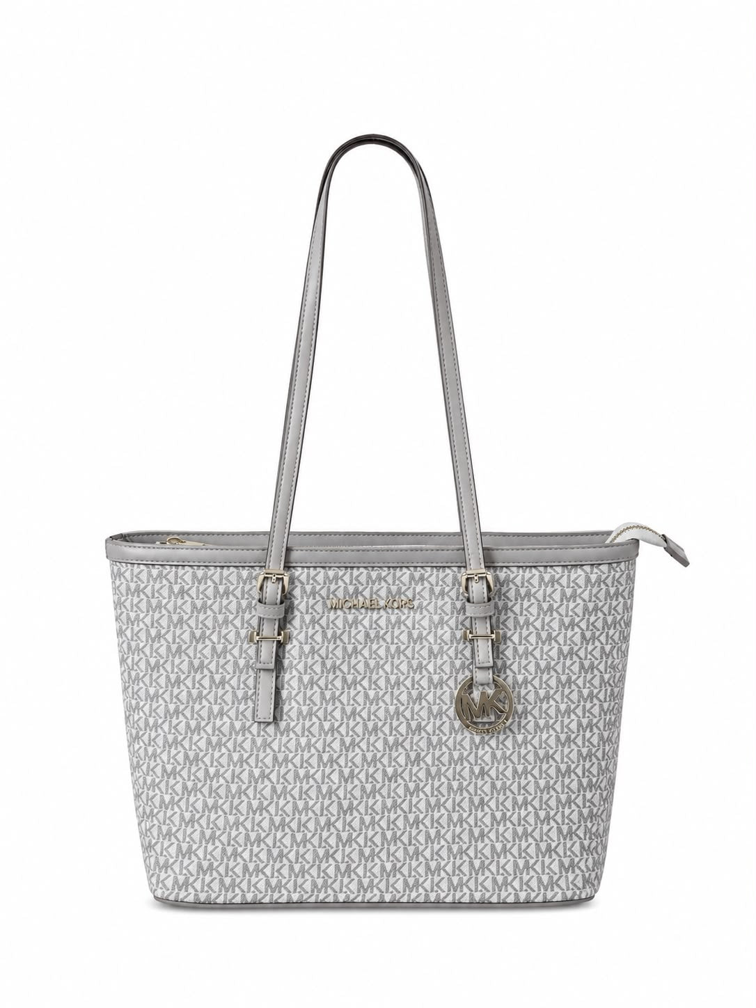Cloud Grey Elegance Tote Bag